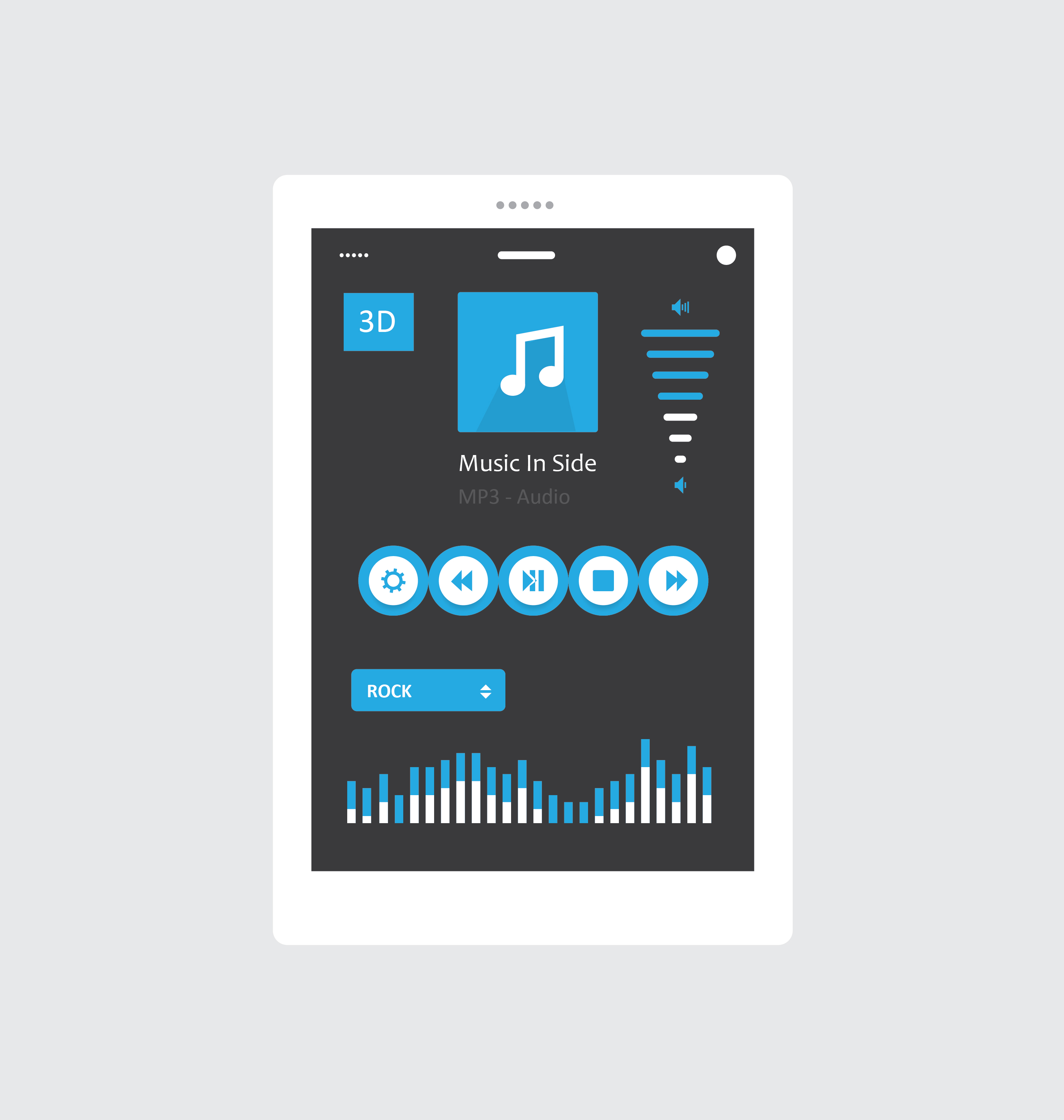 Tablet Music Player