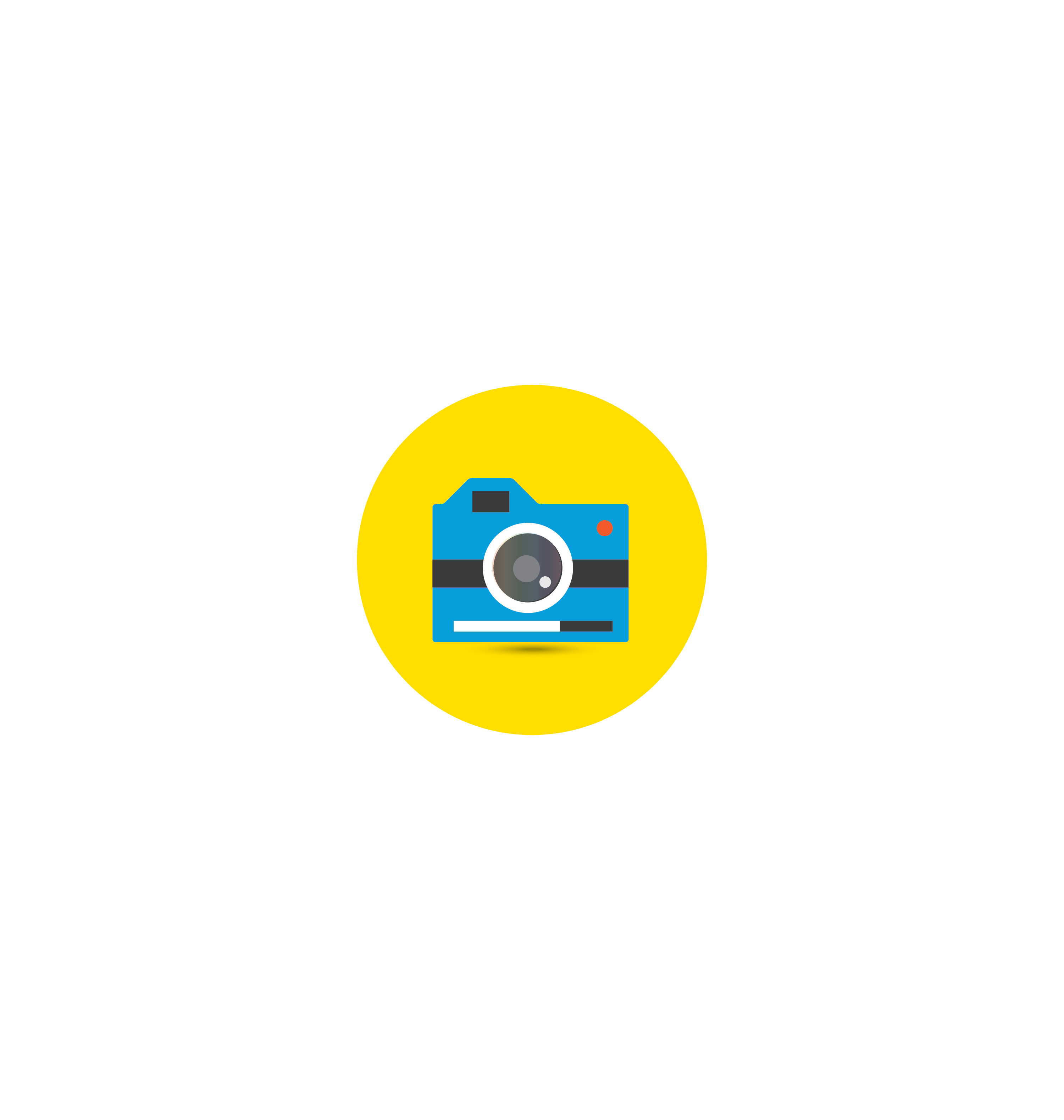 Camera icon vector 1