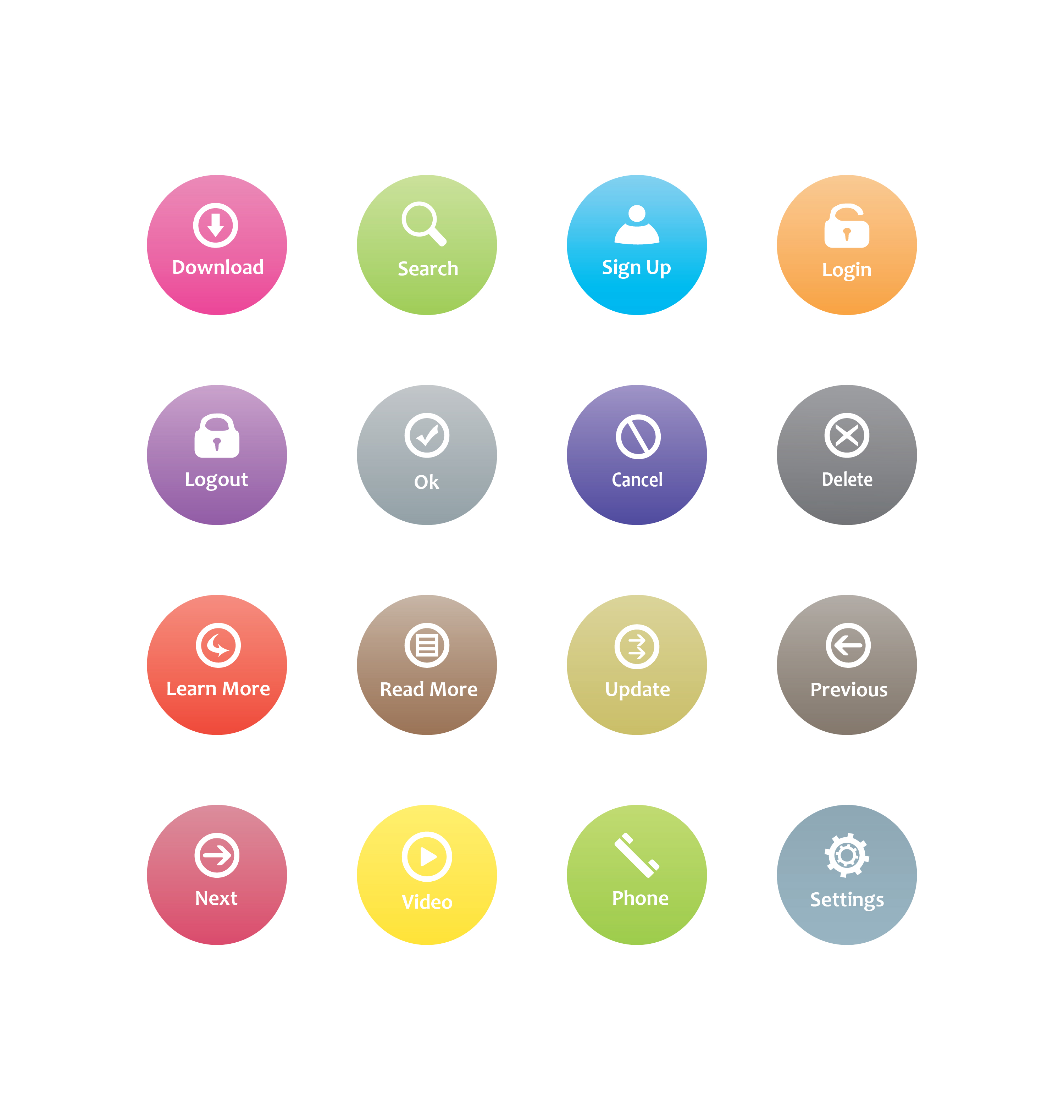 button icons