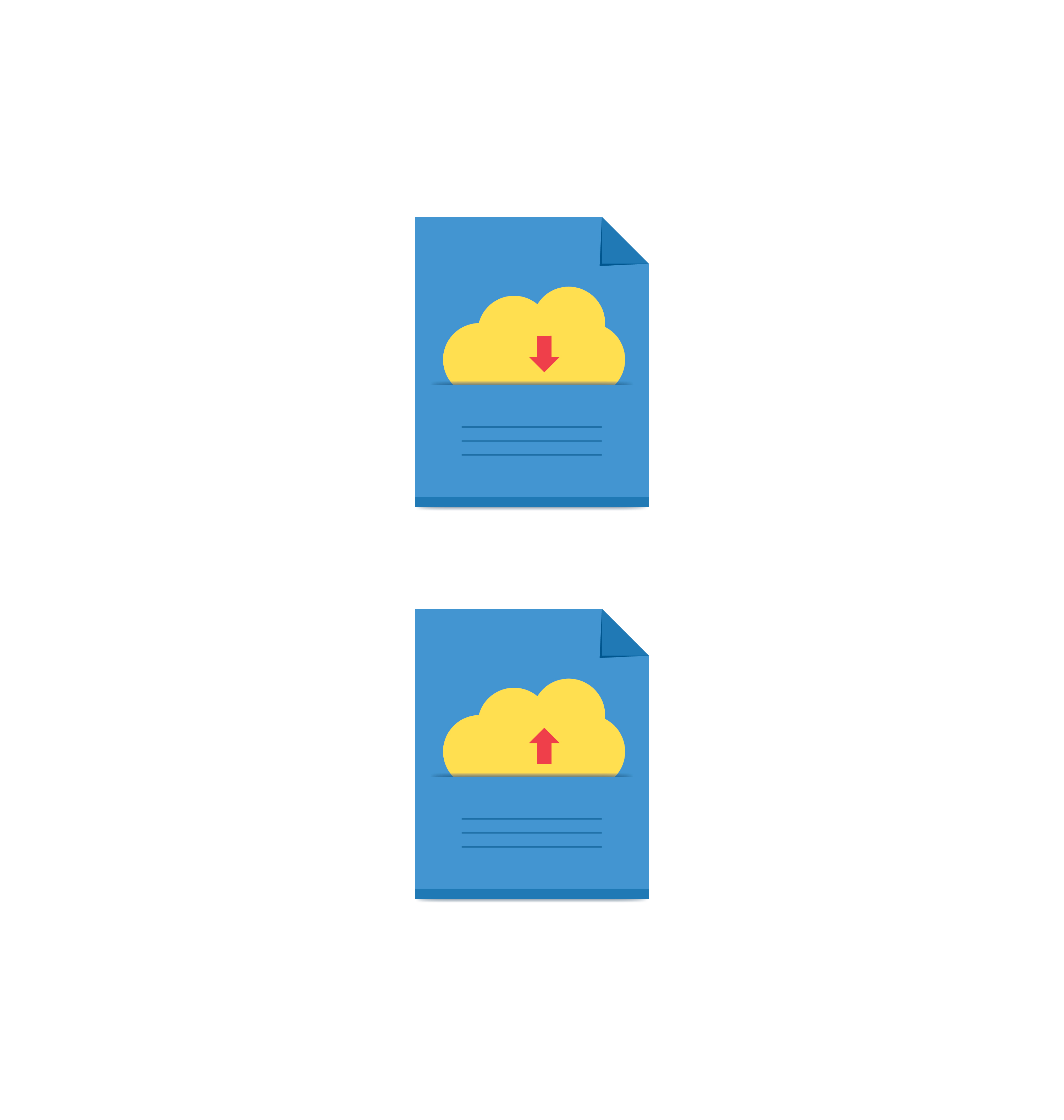 cloud download and upload icon 11