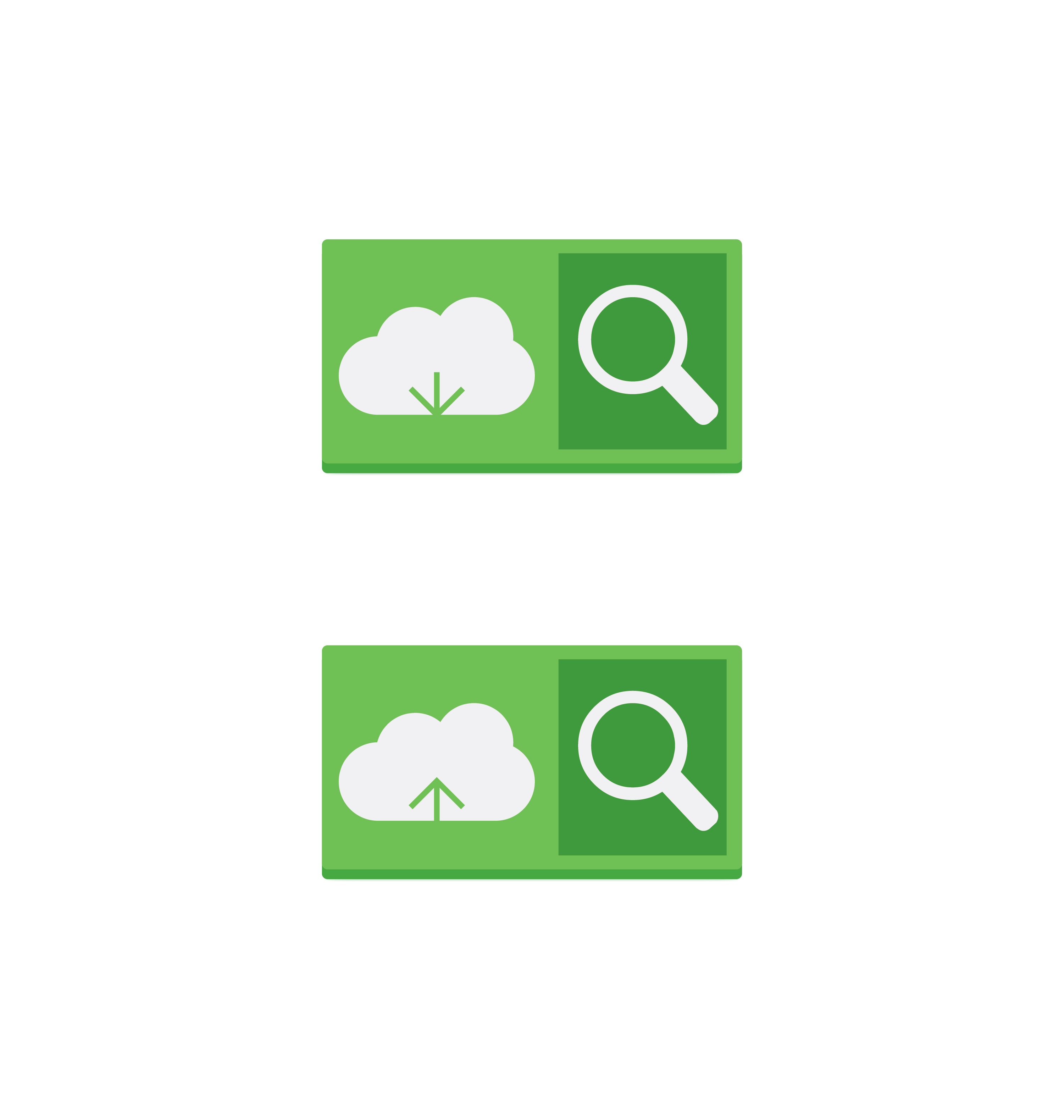 cloud download and upload icon 5