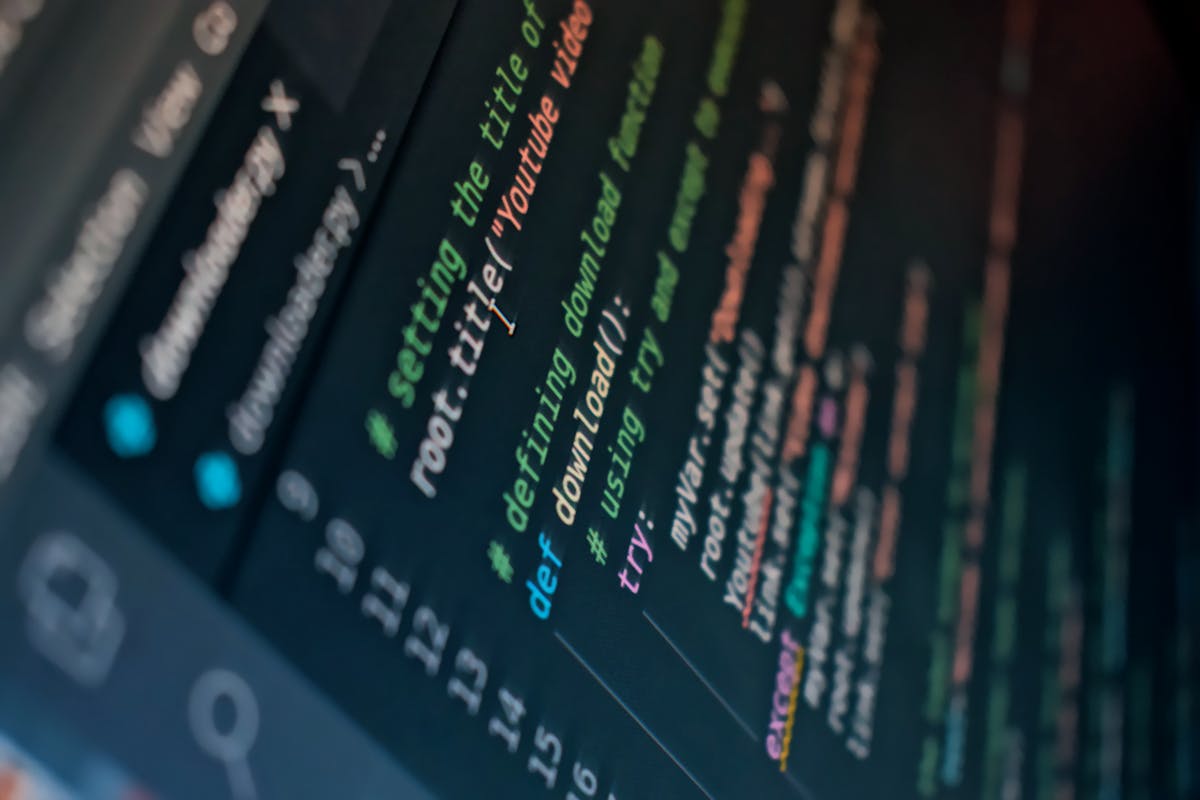 Close-up of a code editor displaying syntax-highlighted Python — visual stand-in for editing a config file (photo: Godiatima / Pexels)
