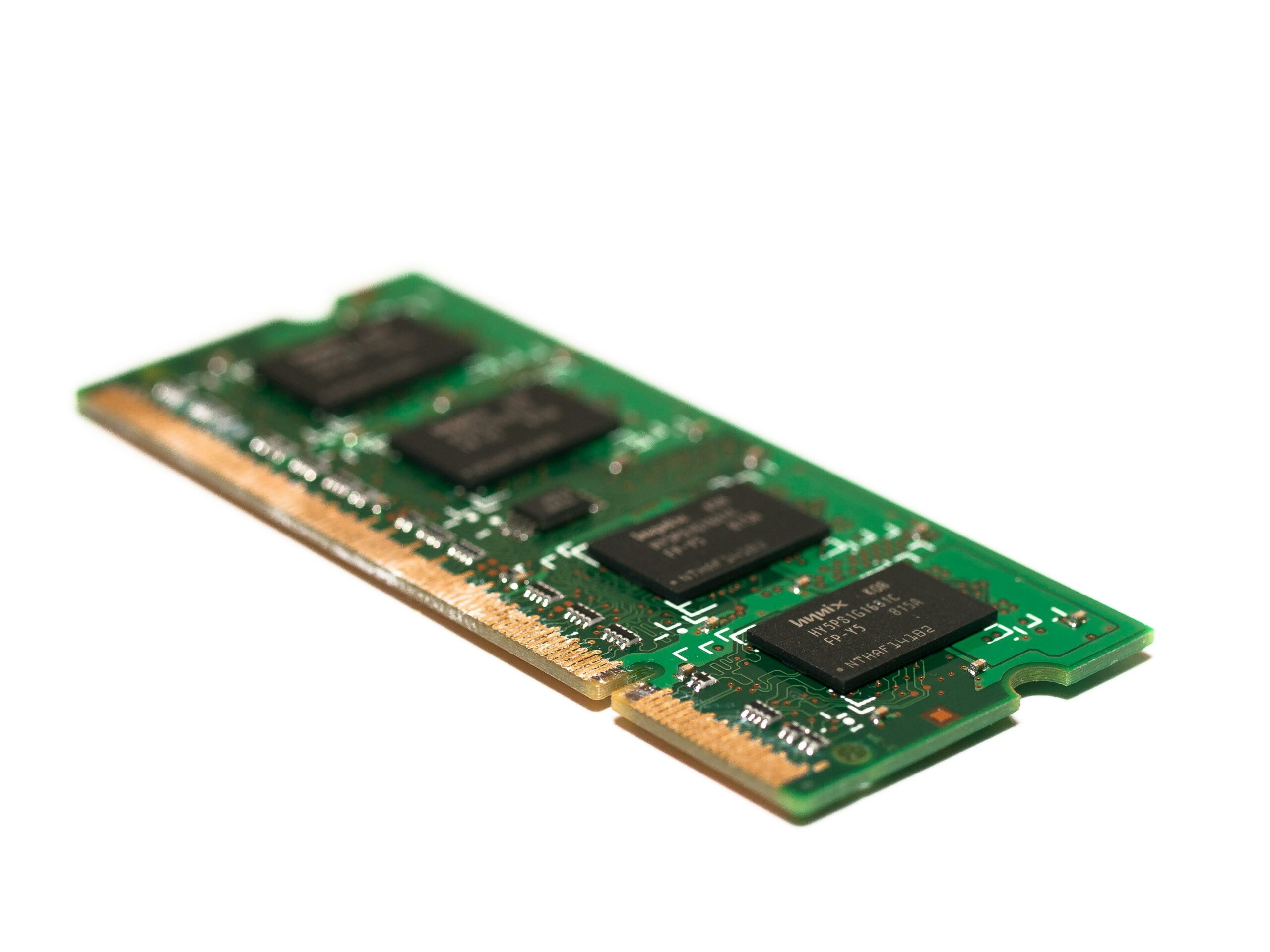 SODIMM RAM module isolated on white — photo by wwarby on Pexels